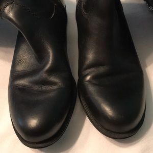 Wide calf black/brown boots